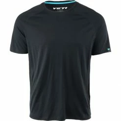 Yeti Cycles Turq Merino Short Sleeve Jersey Men's 6 Yeti Cycles Turq Merino Short Sleeve Jersey Men's -Yeticycle Store BLA 47