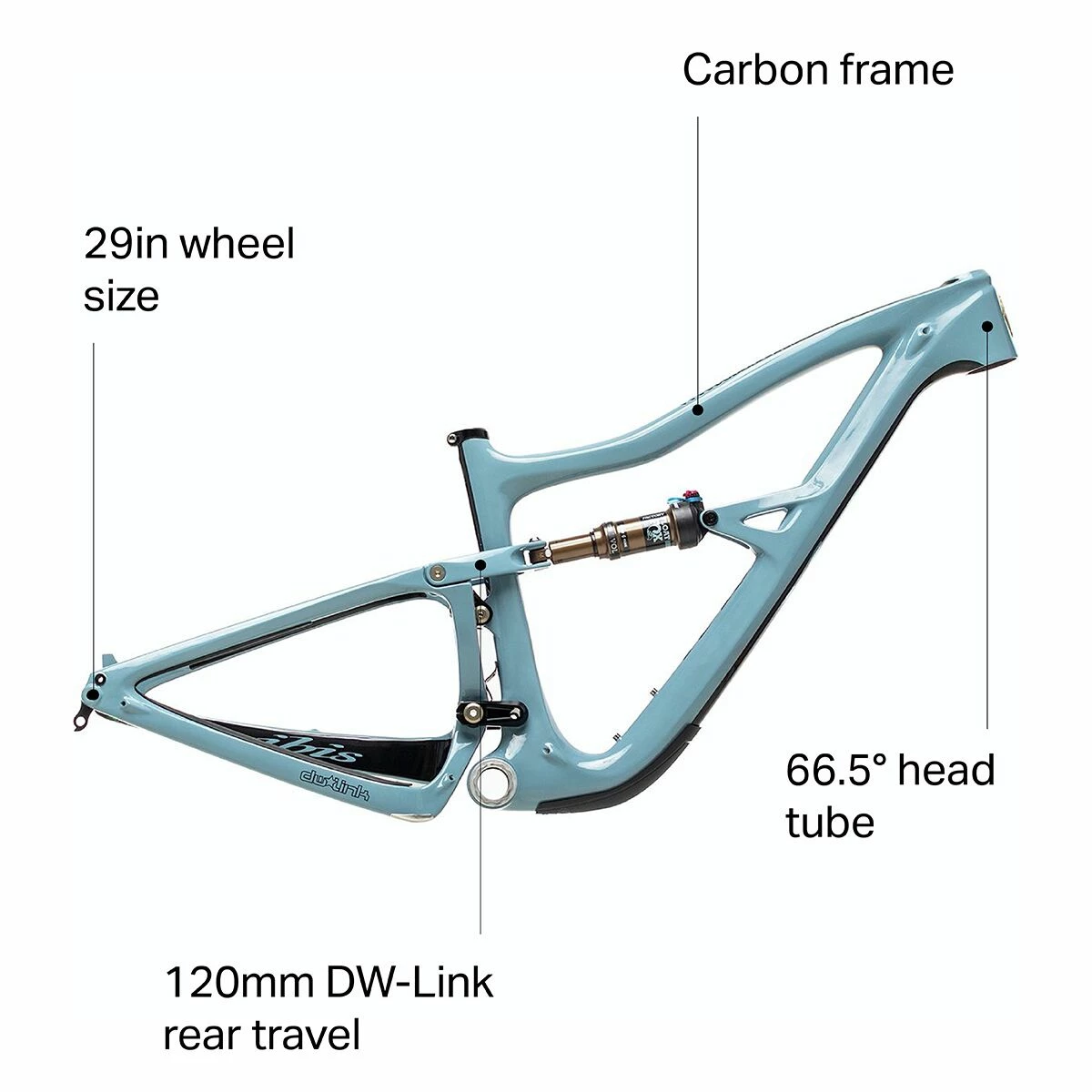 Ibis Ripley Carbon 4.0 Mountain Bike Frame 2 Ibis Ripley Carbon 4.0 Mountain Bike Frame - Image 2