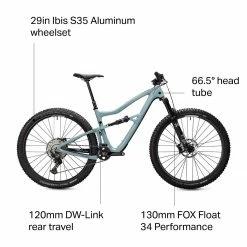 Ibis Ripley Deore Mountain Bike -Yeticycle Store BLUSTE D2