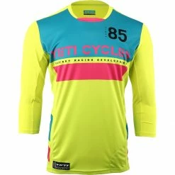 Yeti Cycles Enduro 3/4 Sleeve Bike Jersey Men's -Yeticycle Store LIM 1