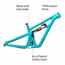 Yeti Cycles SB150 Turq Mountain Bike Frame -Yeticycle Store TUR D22